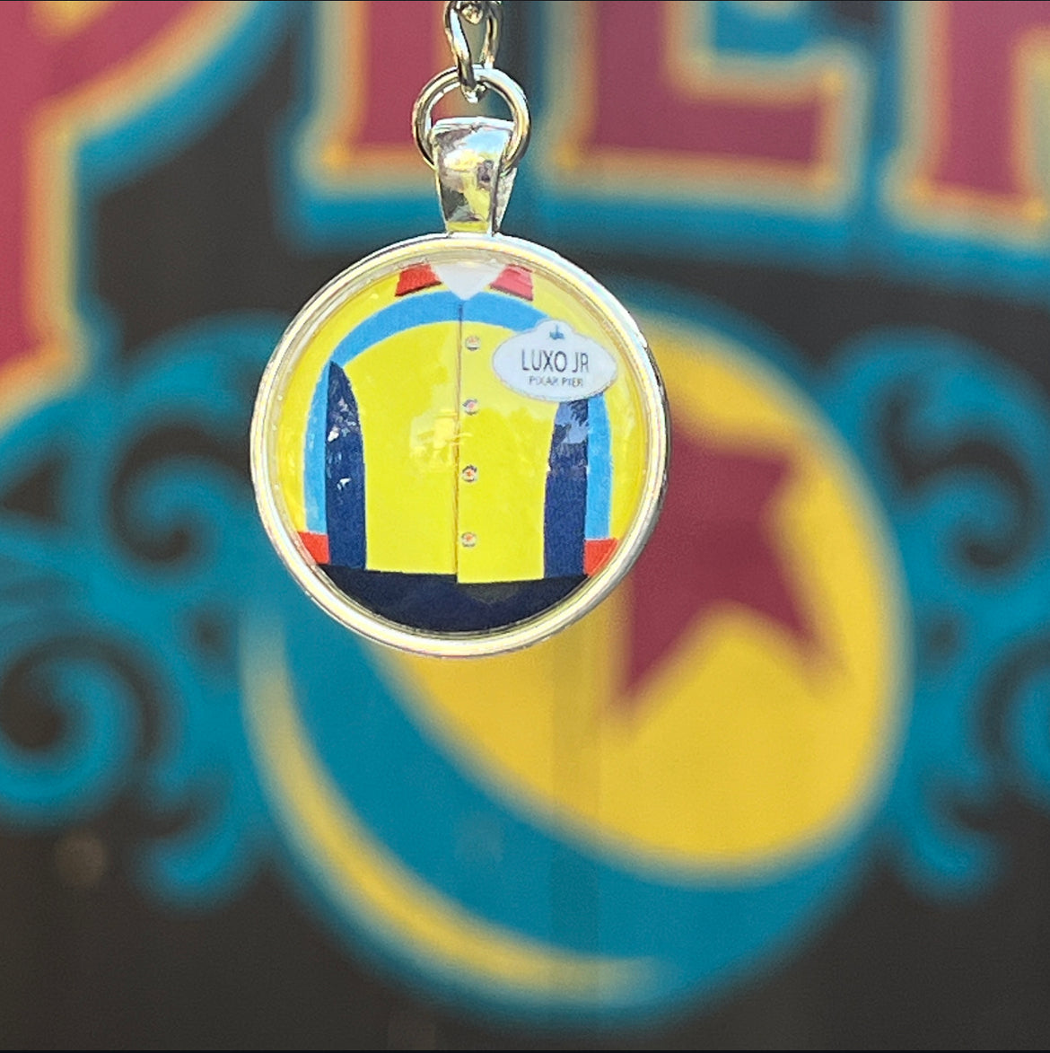 Pixar Pier Cast Member Costume Necklace or Keychain