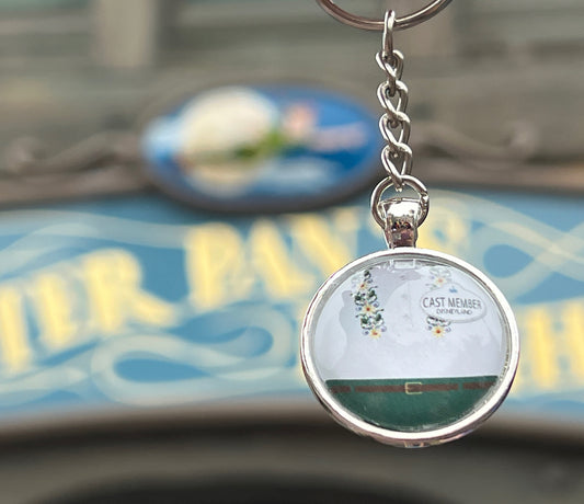 Fantasyland Disneyland Cast Member Costume Necklace or Key Chain