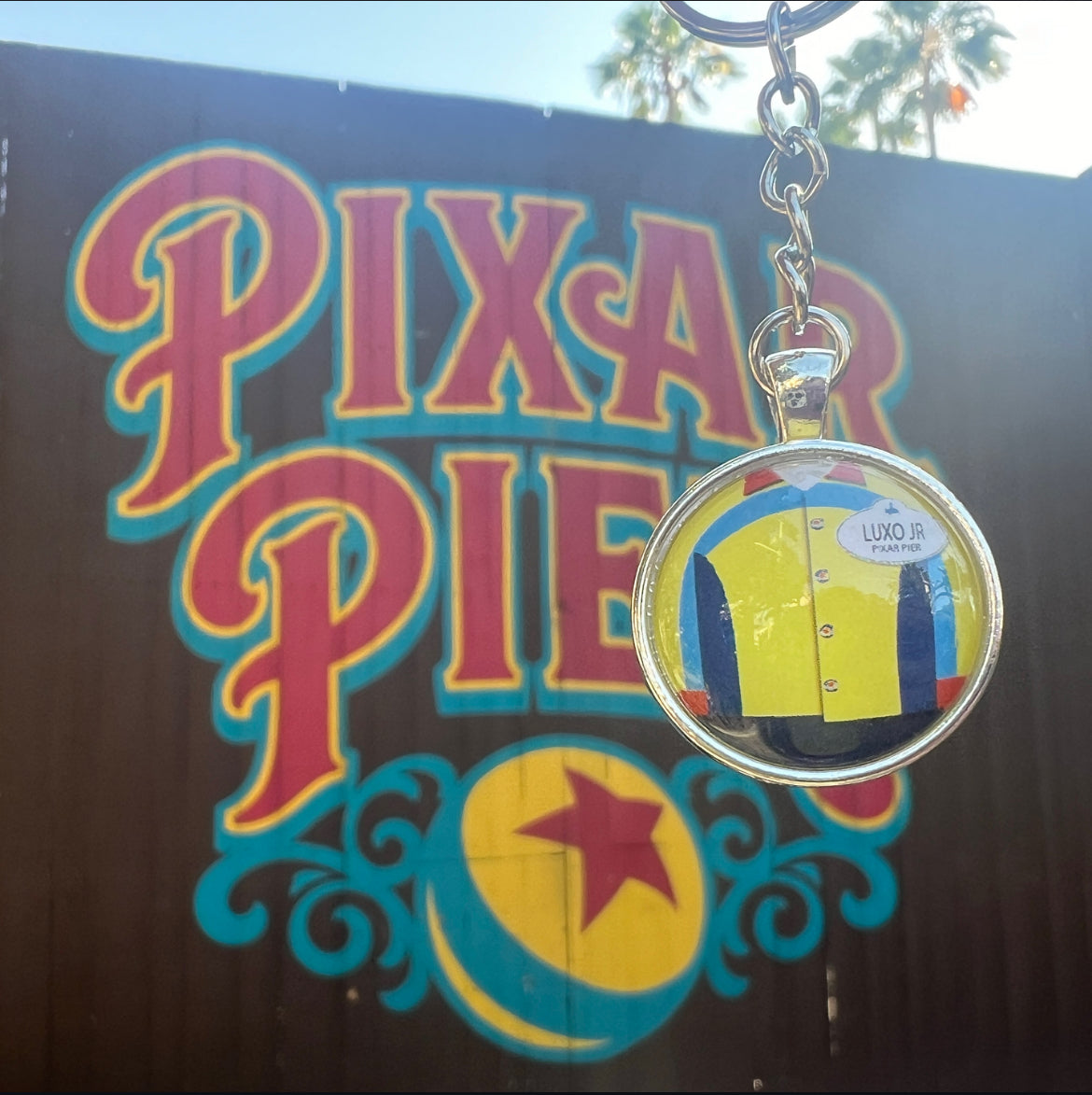 Pixar Pier Cast Member Costume Necklace or Keychain