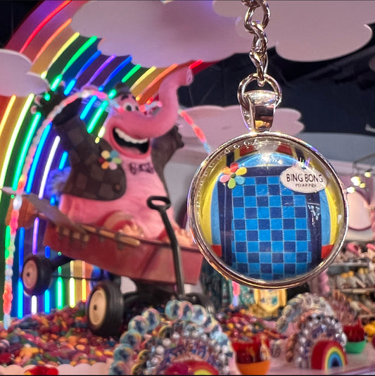 Bing Bong's Sweet Stuff Cast Member Costume Necklace or Keychain