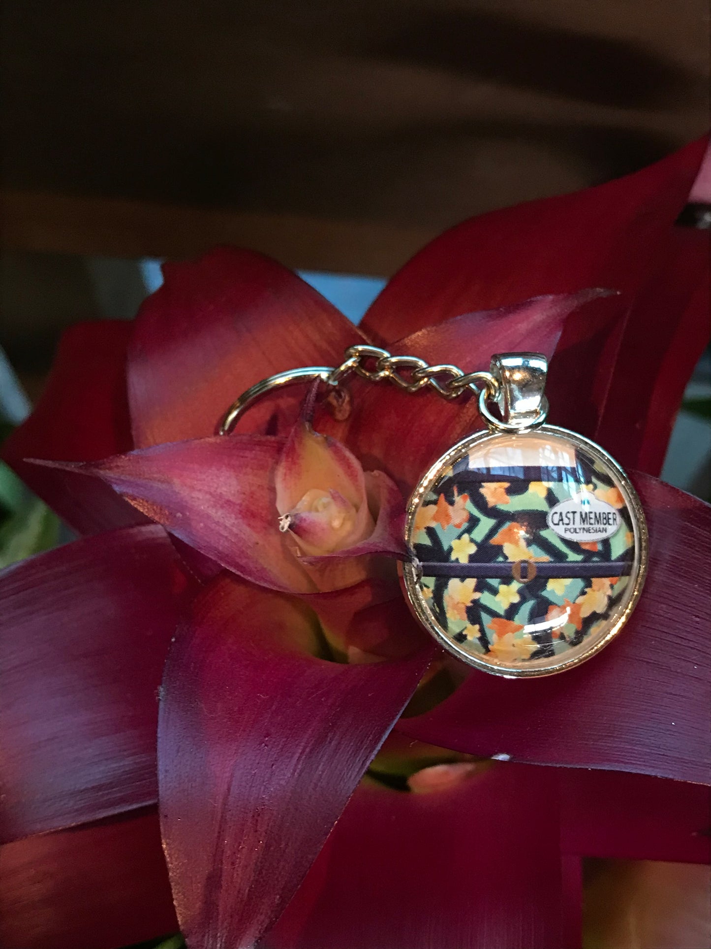 Polynesian Merchandise Cast Member Costume Necklace or Keychain