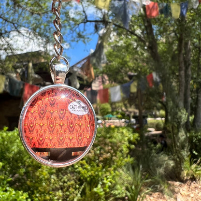 Asia Cast Member Costume Necklace or Keychain