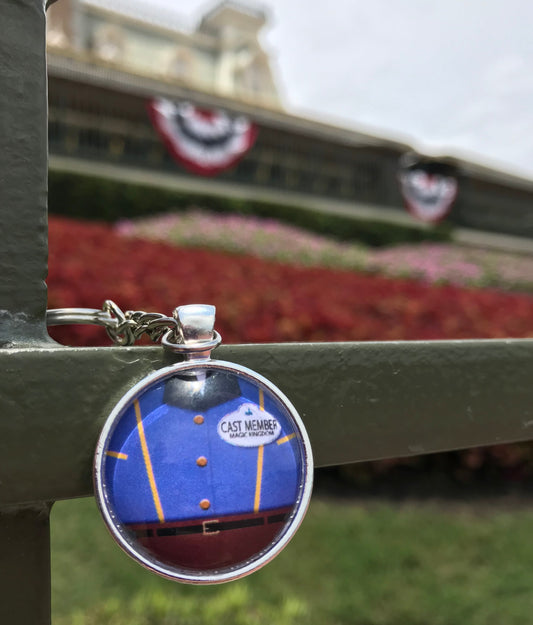 Strollers Cast Member Costume Necklace or Keychain