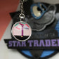 Tomorrowland Merchandise Cast Member Costume Necklace or Keychain