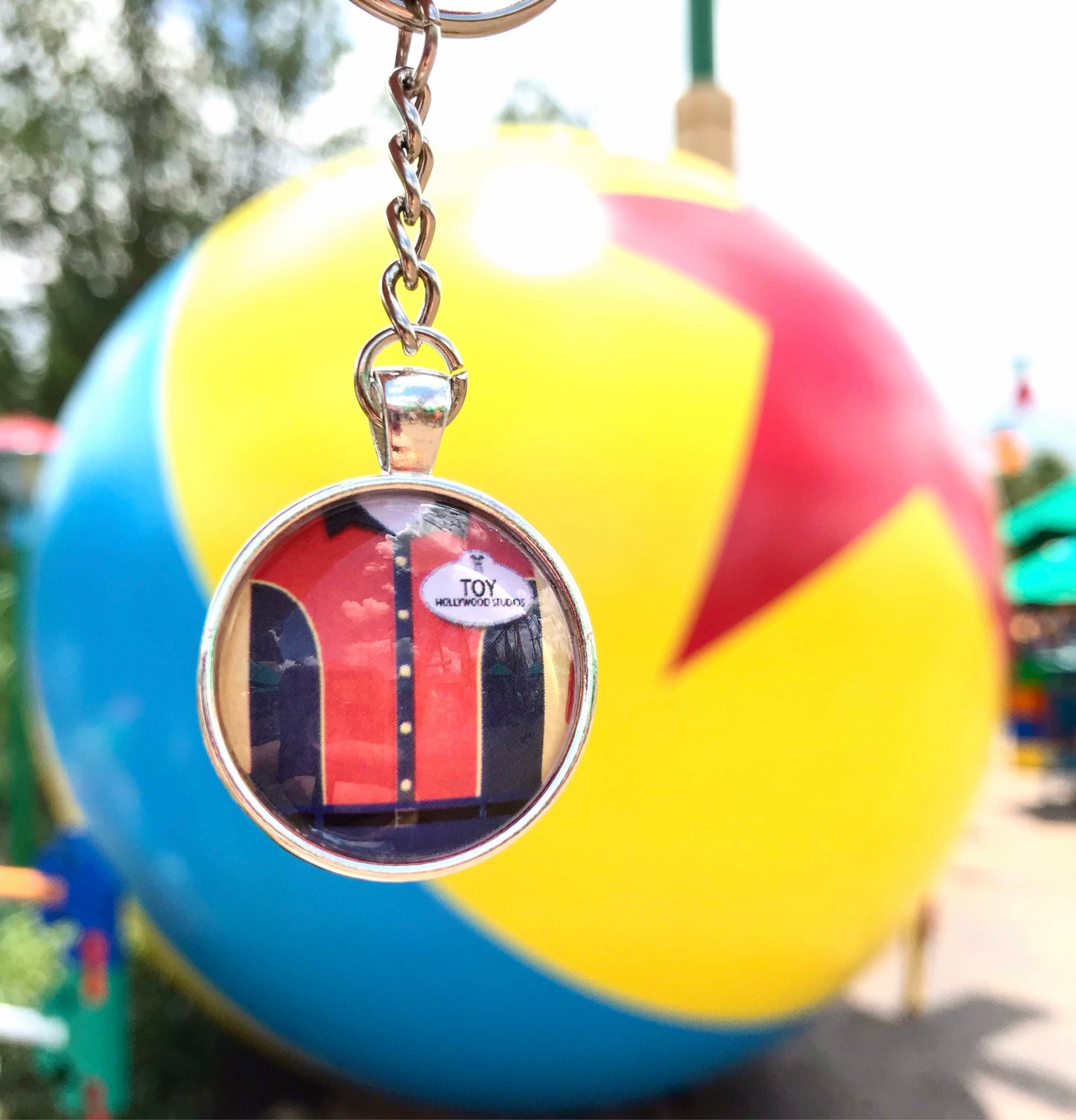 Toy Story Land Cast Member Costume Necklace or Keychain