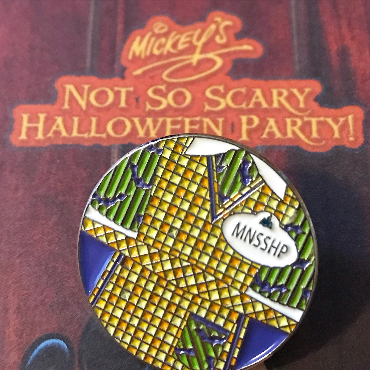 Not So Scary Halloween Party Cast Member Costume Pin MNSSHP
