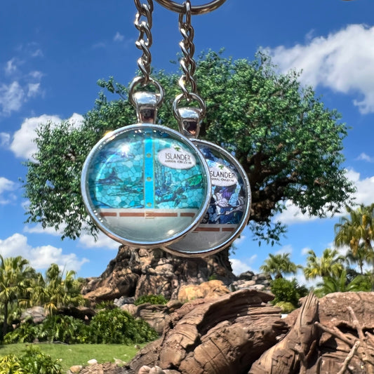 Discovery Island Cast Member Costume Necklace or Keychain