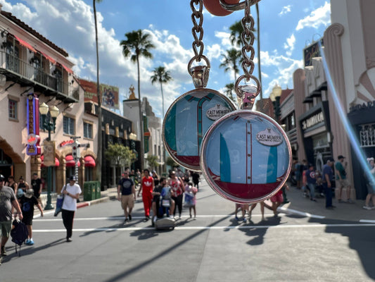 Hollywood Boulevard Cast Member Costume Necklace or Keychain