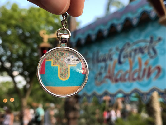 Adventureland Attractions Cast Member Costume Necklace or Keychain