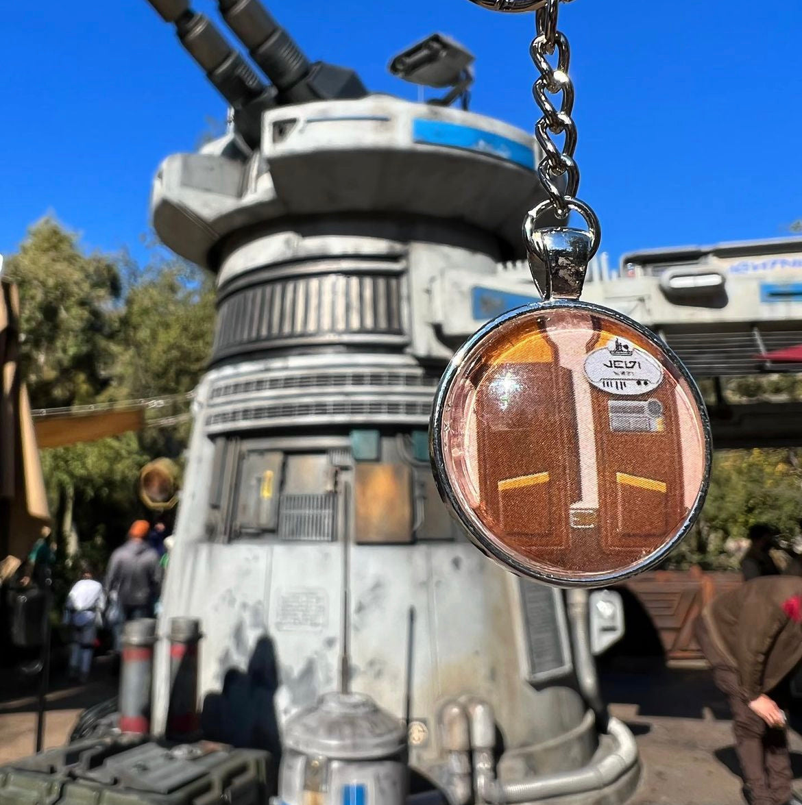 Rise of the Resistance Cast Member Costume Necklace or Keychain