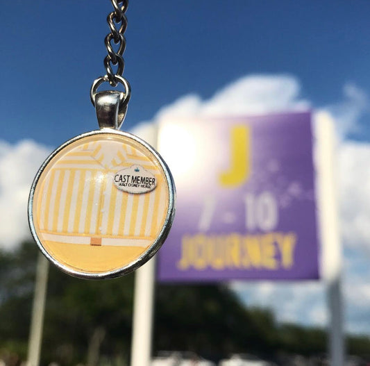 Parking Cast Member Costume Necklace or Keychain