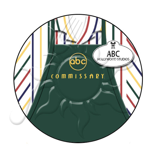 ABC Commissary Cast Member Costume Necklace or Keychain