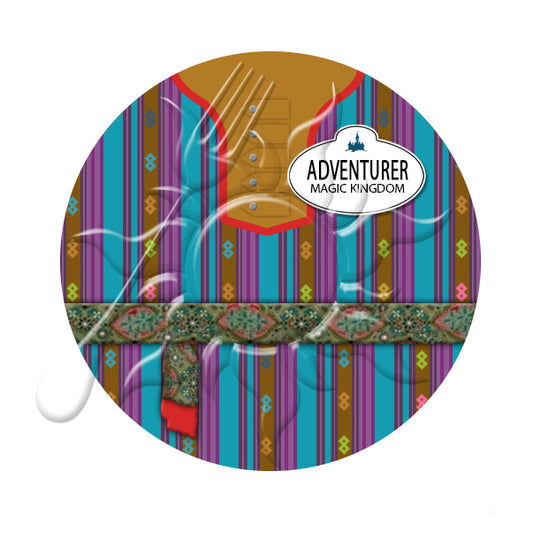 Adventureland Merchandise Cast Member Costume Necklace or Keychain
