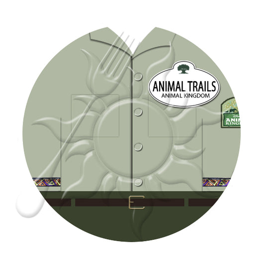 Animal Programs Cast Member Costume Necklace or Keychain