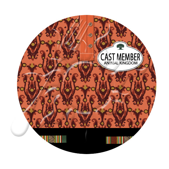 Asia Cast Member Costume Necklace or Keychain