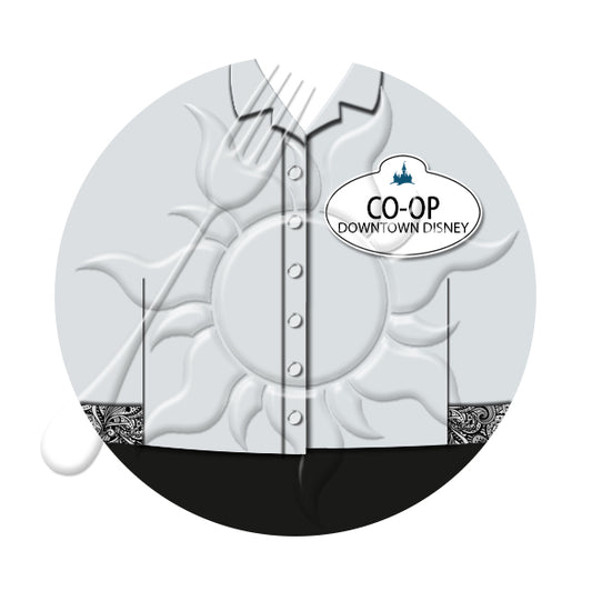 Co-op Cast Member Costume Necklace or Keychain