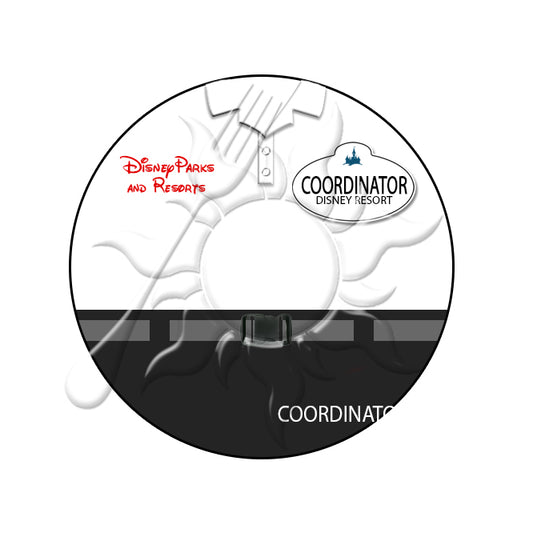 Coordinator Cast Member Costume Necklace or Keychain