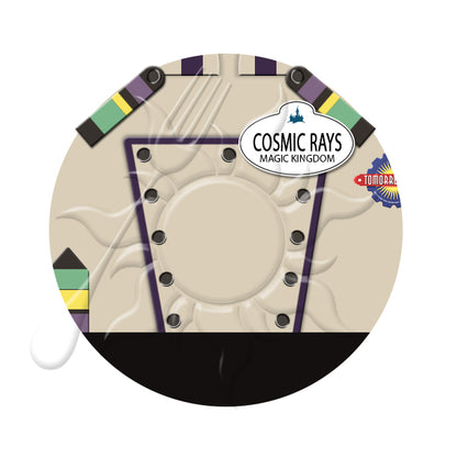 Cosmic Rays Cast Member Costume Necklace or Keychain
