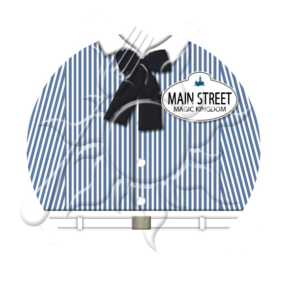Main Street Photopass Cast Member Costume Necklace or Keychain